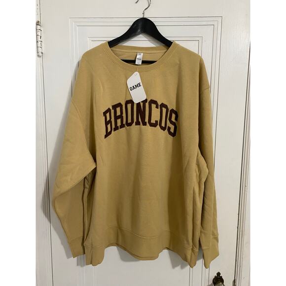 NWT Western Michigan Broncos Crewneck Sweatshirt Size 2X - Picture 1 of 7